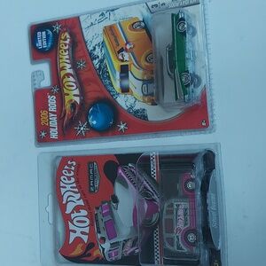 Hot Wheels limited edition 2006 holiday rods 57 chevy bel air.School busted 2013